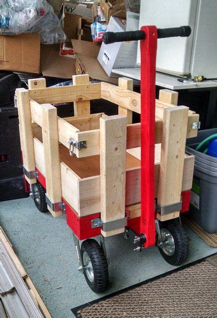 "Big Red" Wagon | Woodworking projects diy, Diy woodworking, Red wagon