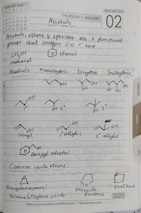 SOLUTION Organic Chemistry Alcohols Class Notes Studypool