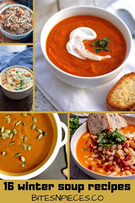 16 Of The Best Winter Soup Recipes ⋆ Bites N Pieces