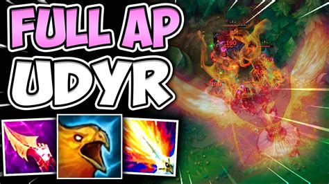 How Strong Is Full Ap Udyr In Season 11 Huge Burst With R League