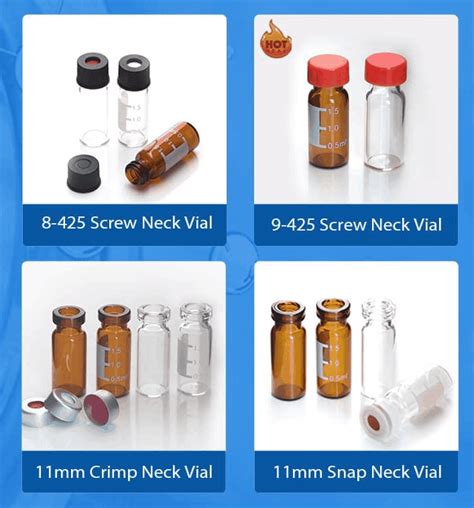 High Quality Ml Hplc And Gc Autosampler Vials Lab Vials Manufacturer