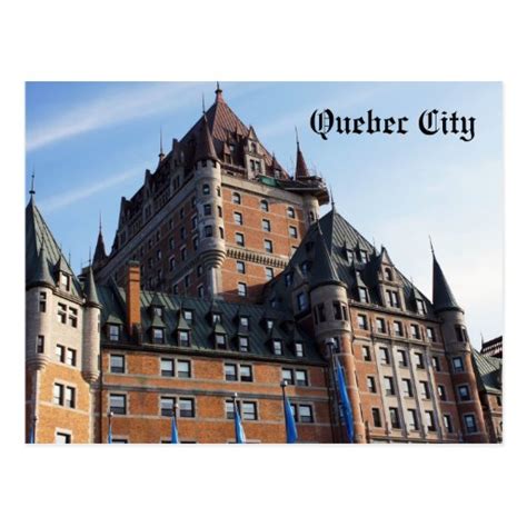 Québec City Postcard Zazzle