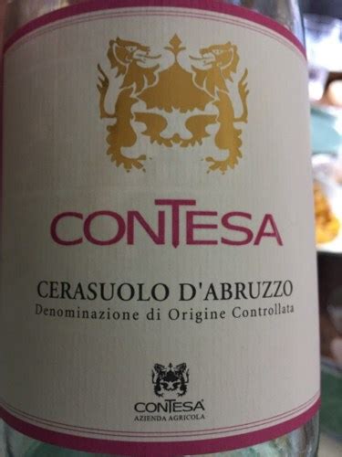 Contesa Cerasuolo D Abruzzo Vivino US