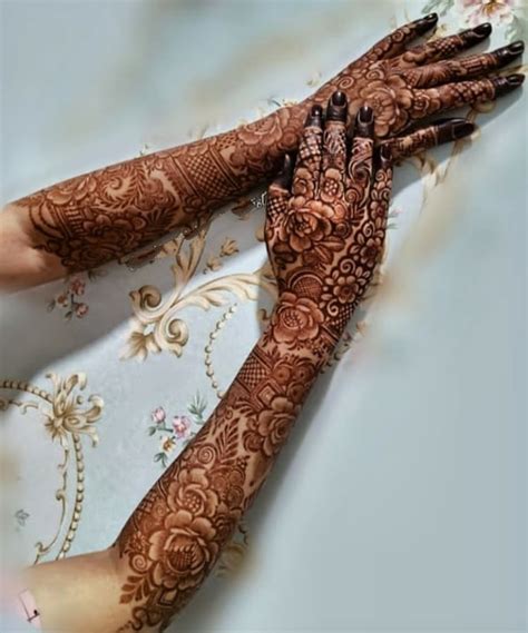 Aggregate More Than Dulhan Full Hand Mehndi Latest Seven Edu Vn