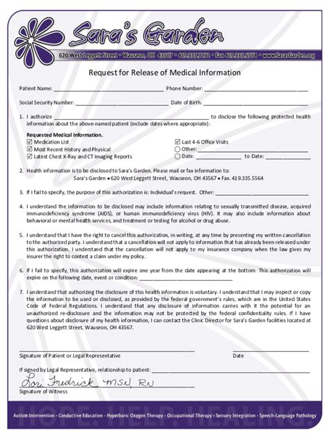 Fillable Online Medical Records Release Request WellStar Health