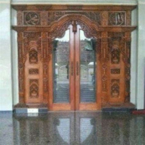 Jual Gebyok Kaligrafi Gapura Sketsel Jendela Kusen Pintu Jati Sofa