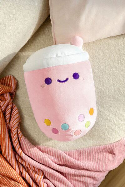 Smoko Strawberry Pearl Boba Tea Mochi Plush Forever21us