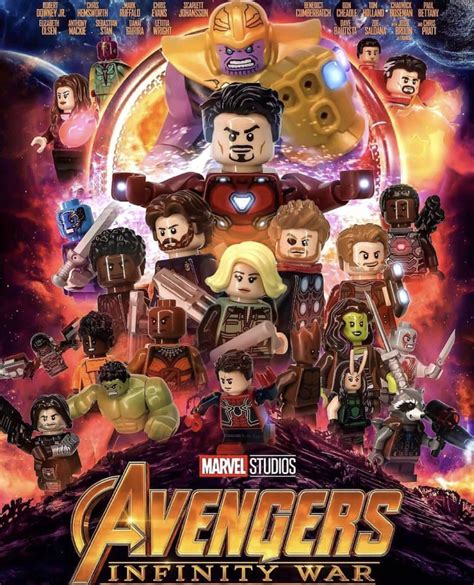 LEGO Avengers: Infinity War [Artist - _Azork _on IG] : r/Marvel