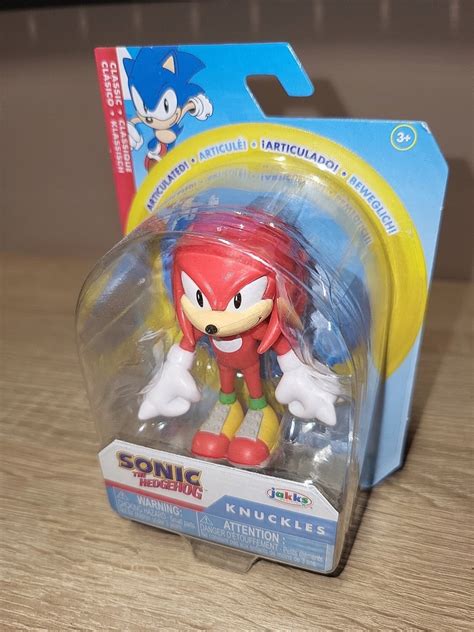 SONIC THE HEDGEHOG OFICJALNA FIGURKA KNUCKLES NOWA 14736521393