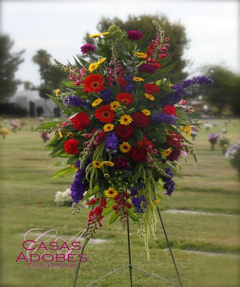 Divine Color Standing Spray Divine Color Standing Spray Casket