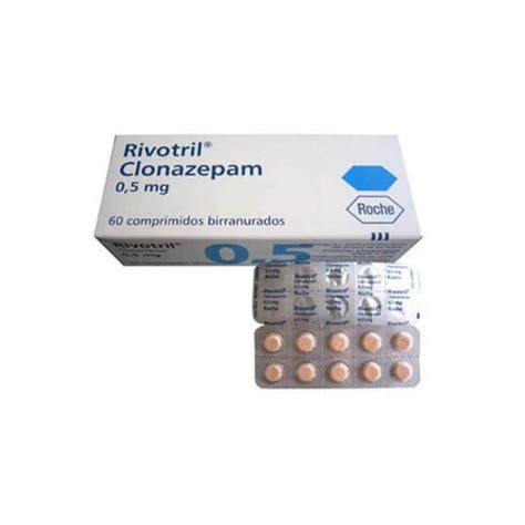 Rivotril Clonazepam 60 Tablets 0 5 Mg New Land Negoce