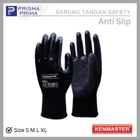 Jual Sarung Tangan Safety Glove Kerja Tukang Motor Latex Karet Anti