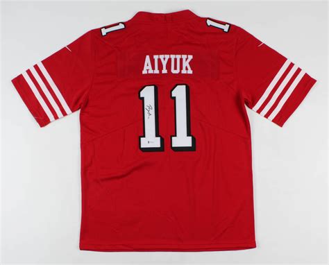 Brandon Aiyuk Signed 49ers Jersey (Beckett COA) | Pristine Auction