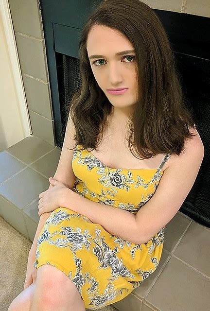 Summer Dress In Front Of A Fireplace Does That Make Me Hot Flickr