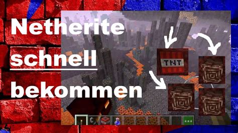 Wie Findet Man Netherite Schnell Einfach Minecraft Santaben Youtube