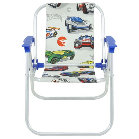 Cadeira Infantil Hot Wheels Aluminio Branca Auto Equip
