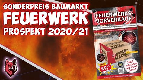 Silvester Feuerwerk Prospekt Sonderpreis Baumarkt Youtube