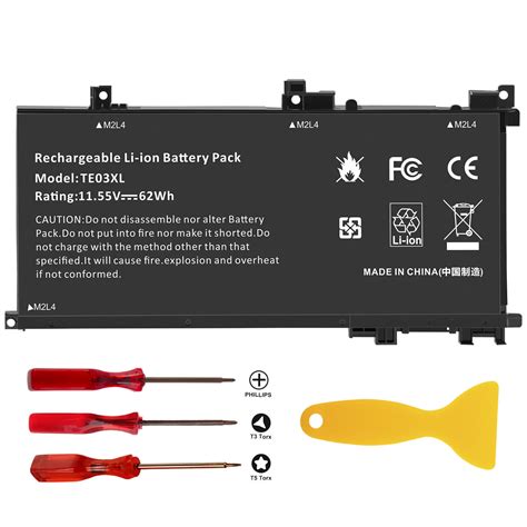 Te Xl Battery For Hp Omen Ax Pavilion Bc Hstnn Ub A Tpn Q