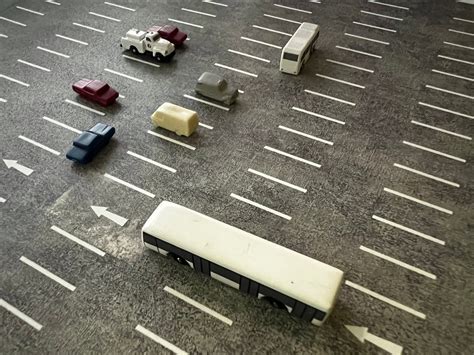 Model Airport Parking Lot Car Park Sheet Parkade 1400 Scale 1500