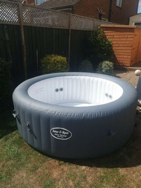 Bestway BW Lay Z Spa Palm Springs Hydro Jet Hot Tub For Sale From United Kingdom