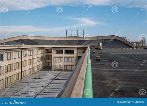 Old Fiat Factory in Turin Italy, Built in the 1920s. on the Roof the ...