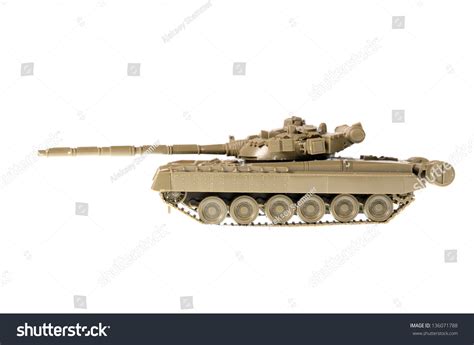 Scale Model Soviet T80 Tank Stock Photo 136071788 Shutterstock