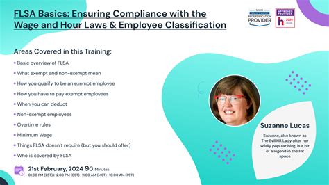 Flsa Basics In Ensuring Compliance With The Wage And Hour Laws