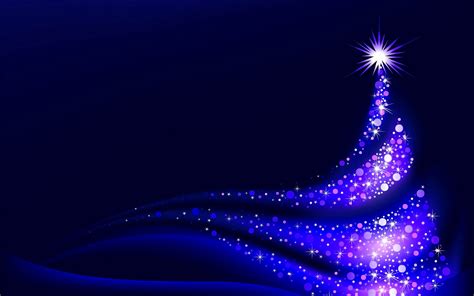Blue Christmas Tree Wallpaper Wallpapersafari