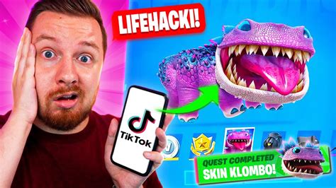 Testuj Szalone Mity Z Tiktoka W Fortnite Sezon Youtube