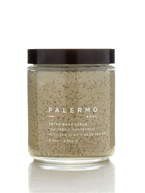 Detox Body Scrub W Dead Sea Salt Tea Tree Palermo Body