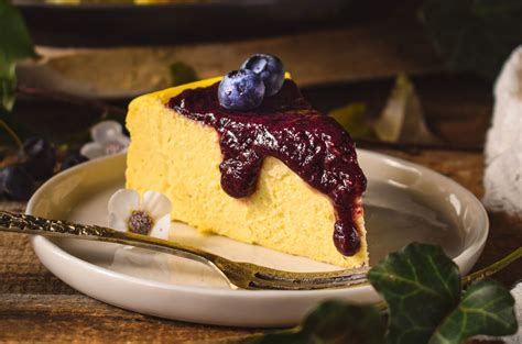 Topi se u ustima cheesecake s borovnicama i limunom odličan je izbor