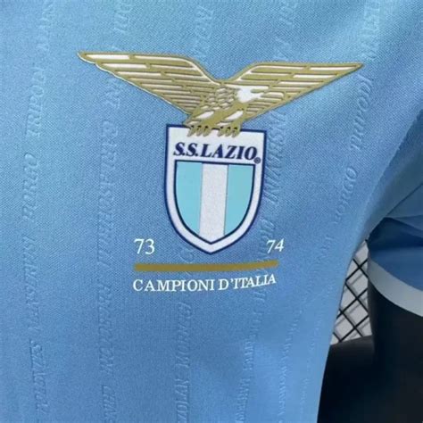 24/25 Player Lazio 50th Anniversary Blue Soccer Jersey - Soccer Jersey ...