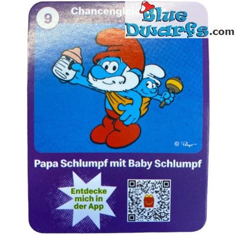 Grote Smurf Met Baby Smurf Mc Donalds Happy Meal Schleich 2022