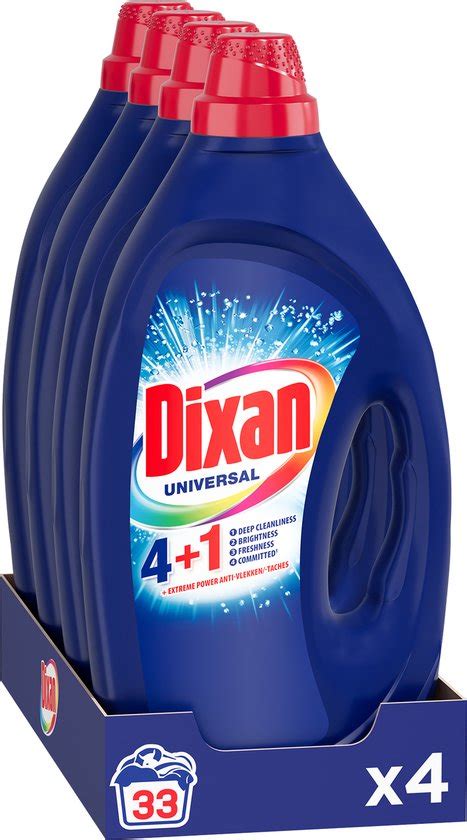 Dixan Universal Vloeibaar Wasmiddel Voordeelverpakking X