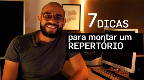 Felipe Araujo Dicas Para Montar Um Repert Rio Youtube