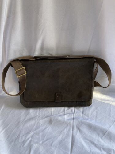 Hidesign Leather Messenger Bag Gem