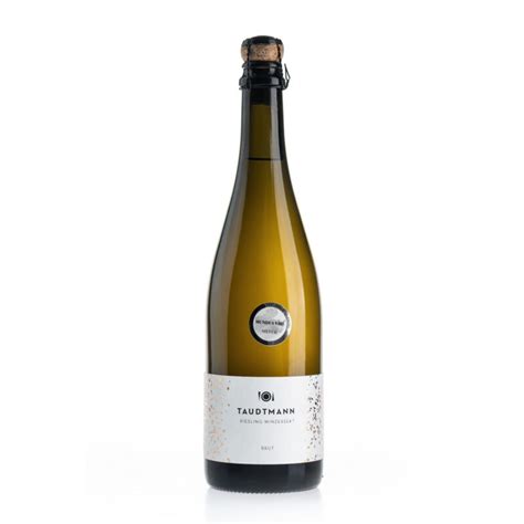 Taudtmann Riesling Sekt brut traditionelle Flaschengärung Gault Millau