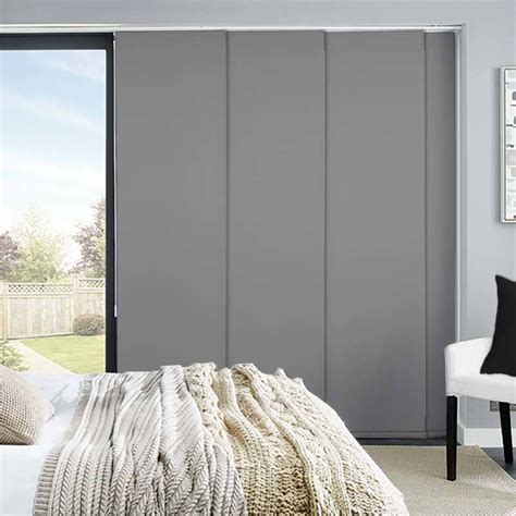 Splash Dark Grey Panel Blind Swift Direct Blinds Blinds For Large