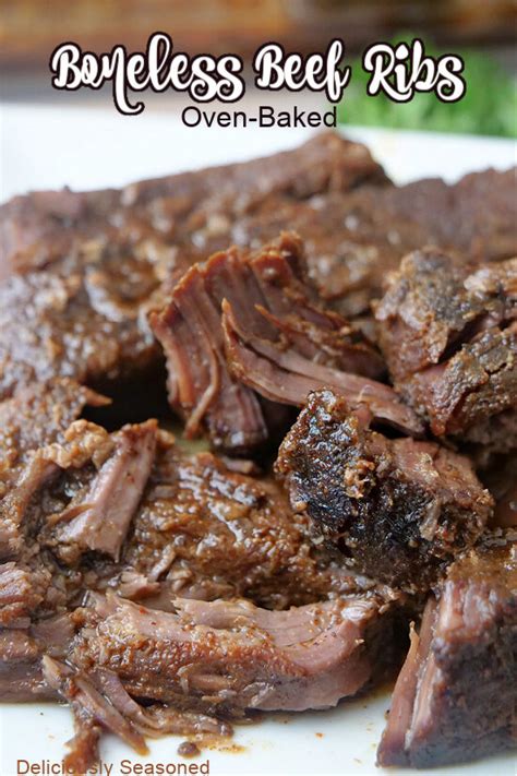 Boneless Beef Ribs With Maple Brown Sugar