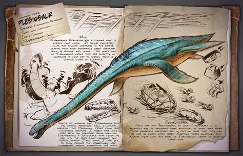 ARK Survival Evolved New Dino Dossier Introducing The Plesiosaur