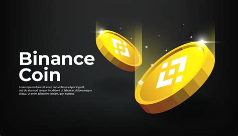 Banner De Moneda Binance Bnb Fondo De Banner De Concepto De