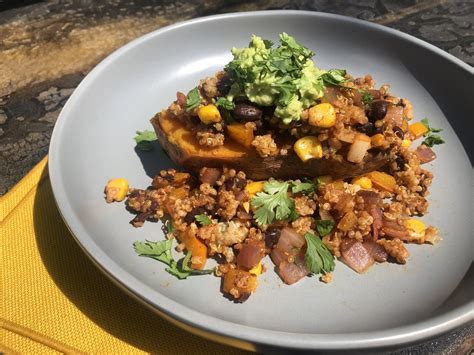 Mexican Stuffed Sweet Potato Niki Kubiak