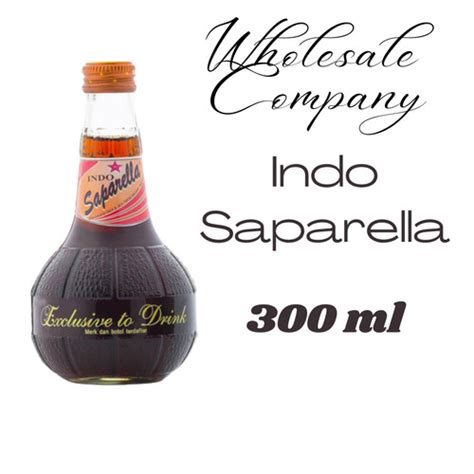 Jual Sarsaparilla Indo Saparella Soft Drink Sarsi Limun Asli Indonesia