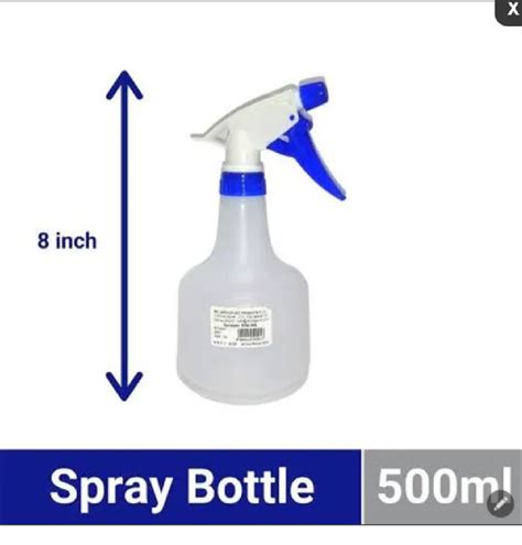 Trigger Spray Bottle 500 ML Cleaning Spray Bottle Latest Price