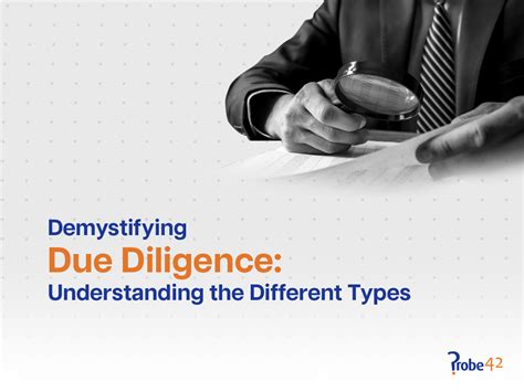 Types Of Due Diligence For Successful Business Ventures