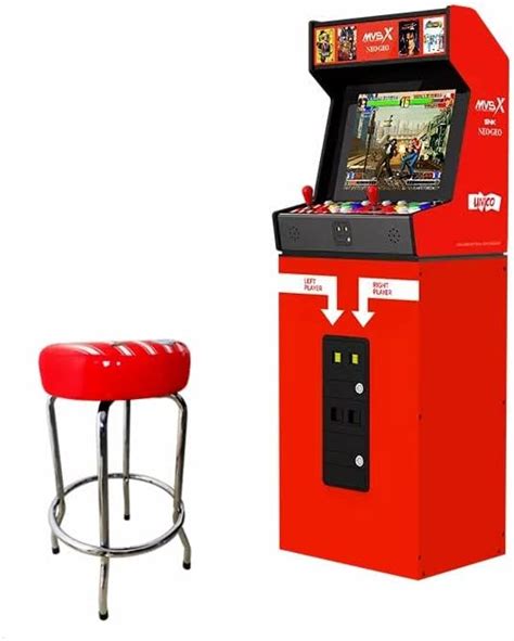 Neogeo Mvsx Home Arcade Set Included Base And Stool With Pre