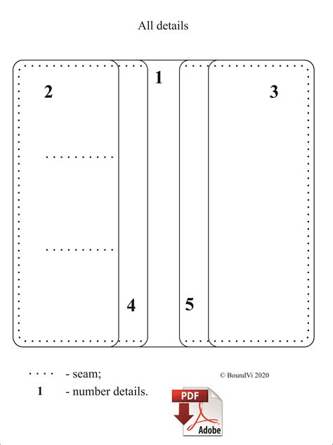 Printable Long Wallet Pattern Pdf Free