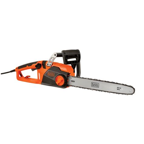 Black Decker 15 Amp 18 In Corded Electric Chainsaw At