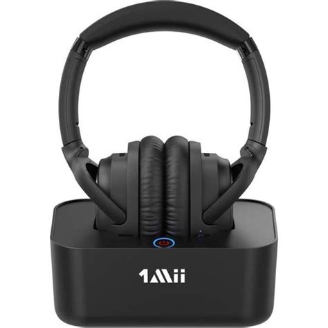 1mii Casque Sans Fil Pour TV Avec Transmetteur Bluetooth 5 2 Et Socle