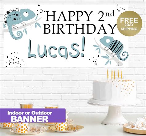 Happy Birthday Banner| Birthday Banner | Personalized Birthday Banner ...